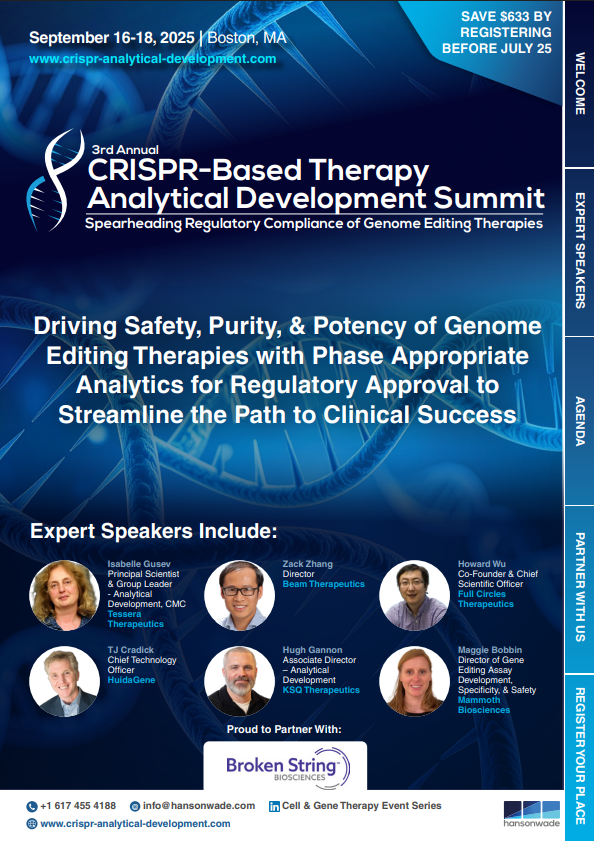 3rd CRISPR-Based Therapy Analytical Development Brochure Thumbnail